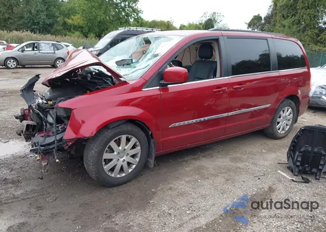 2016 Chrysler Town & Country Touring из США, поврежденный, VIN 2C4RC1BG2GR198482